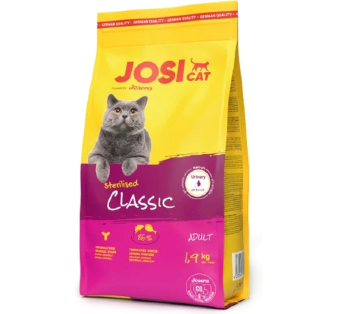 Josera Сухий корм для кішок Josera JosiCat Sterilised Classic 1.9 кг (4032254774969)