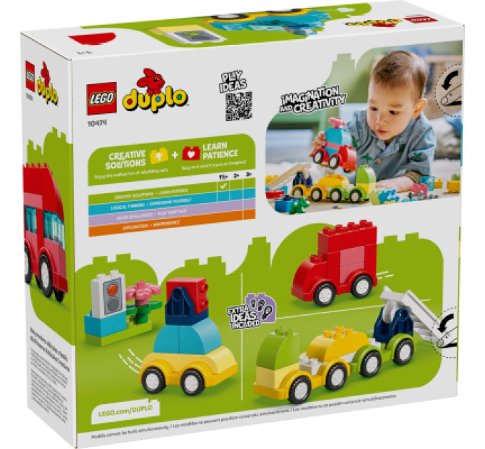 LEGO Конструктор LEGO DUPLO My First Творчі транспортні засоби (10474)