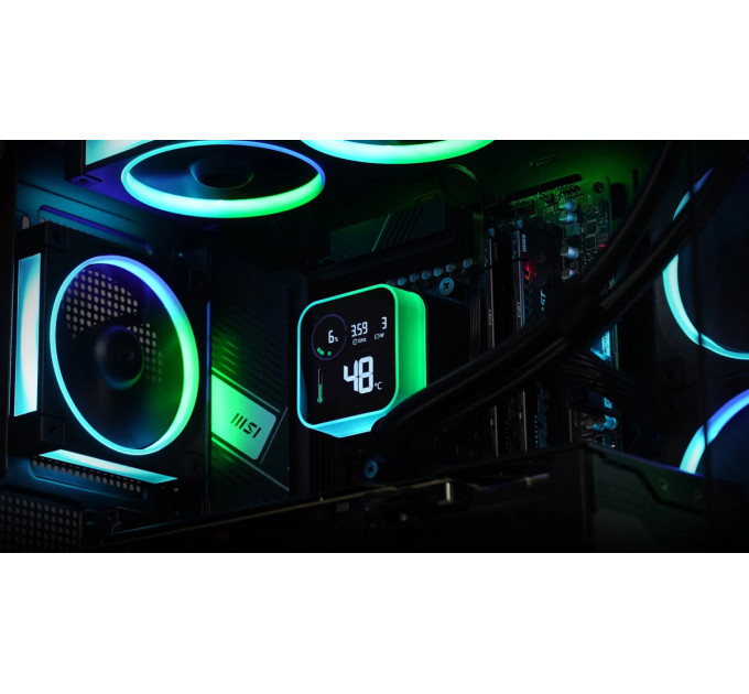 Deepcool Система водяного охолодження DeepCool LQ360 Ultra ARGB Black (R-LQ360-BKASMC-G-1)