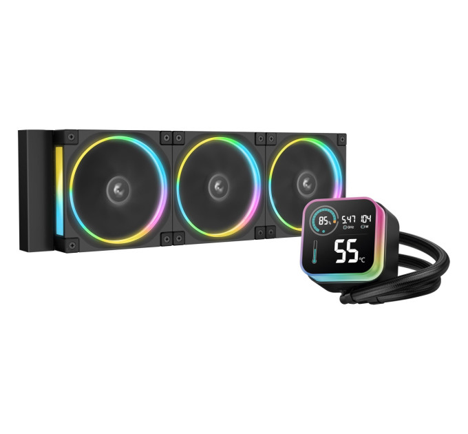 Deepcool Система водяного охолодження DeepCool LQ360 Ultra ARGB Black (R-LQ360-BKASMC-G-1)