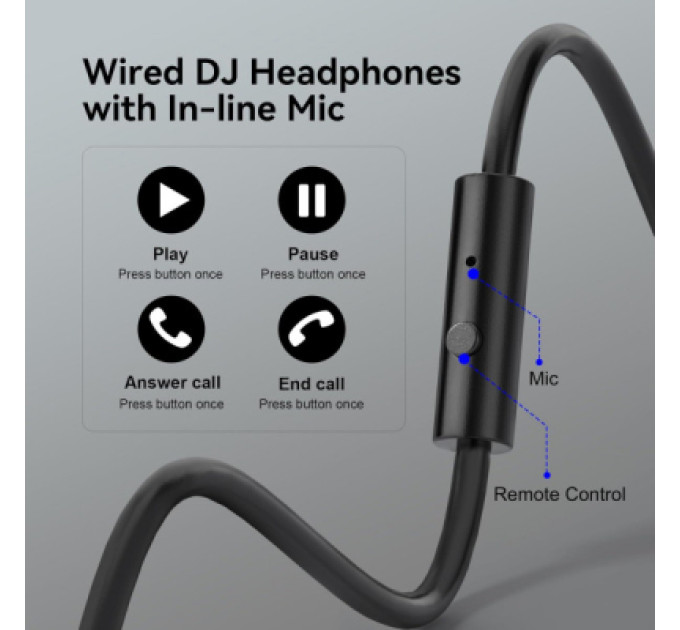 OneOdio Навушники OneOdio Pro 10 3,5мм/6,35мм Black (Pro 10 Black)