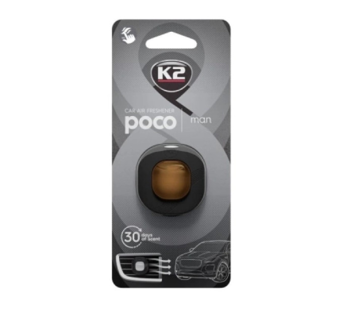 K2 Ароматизатор для автомобіля K2 POCO MAN (V352)