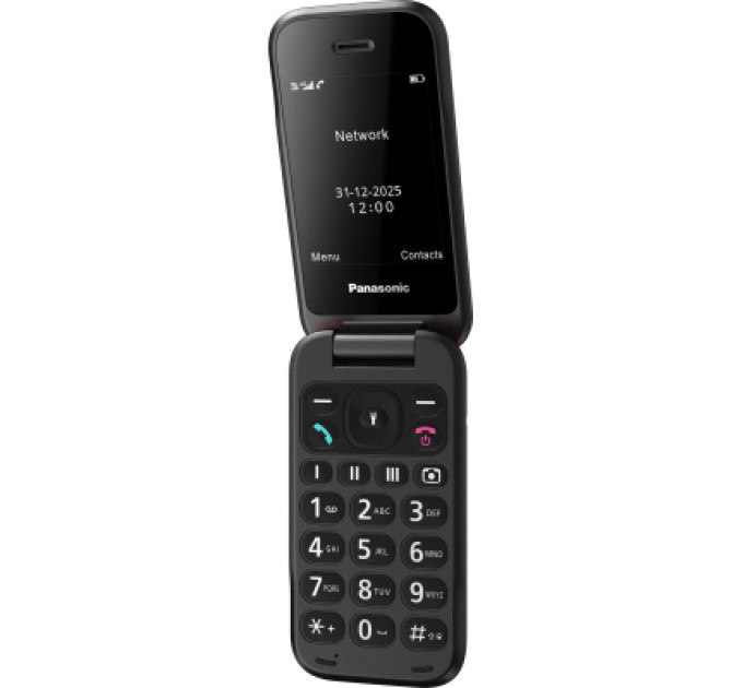 Panasonic Мобільний телефон Panasonic KX-TF600 Red (KX-TF600EXR)