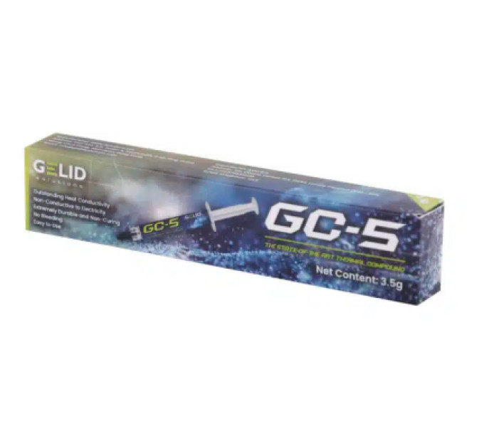 Gelid Solutions Термопаста Gelid Solutions GC-5 3.5g (TC-GC-05)