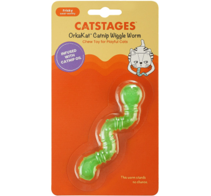 Catstages Іграшка для котів Catstages Хробачок 10 см (0871864003298)