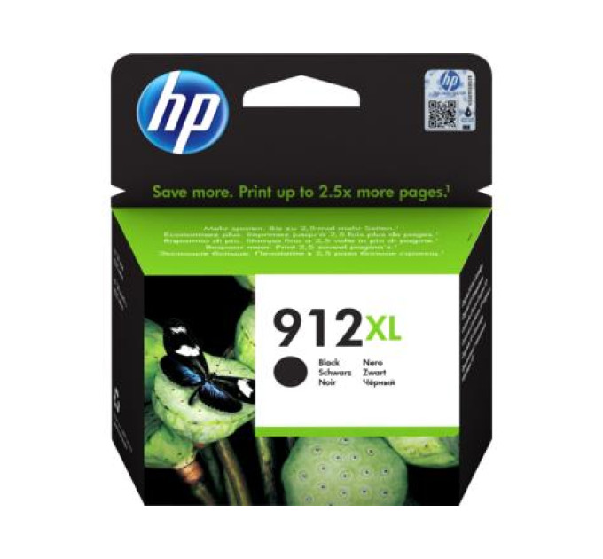 HP supplies Картридж струменевий HP No.912XL OJ 8014/8015/8022/8023/8024/8025 High Yield Black