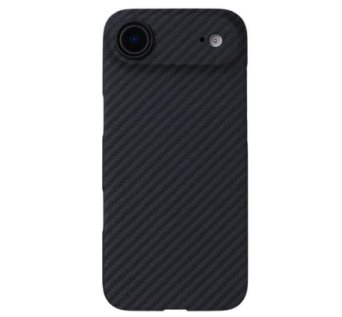 BeCover Чохол до мобільного телефона BeCover FIBRA Carbonite MagSafe Apple iPhone 17 Air Black (715407)