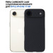 BeCover Чохол до мобільного телефона BeCover FIBRA Carbonite MagSafe Apple iPhone 17 Air Black (715407)