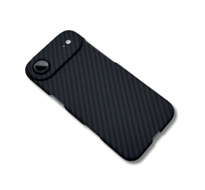 BeCover Чохол до мобільного телефона BeCover FIBRA Carbonite MagSafe Apple iPhone 17 Air Black (715407)