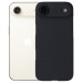 BeCover Чохол до мобільного телефона BeCover FIBRA Carbonite MagSafe Apple iPhone 17 Air Black (715407)