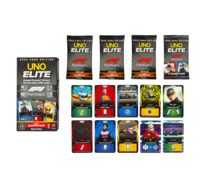 UNO Настільна гра UNO Elite "F1" (JLV42)