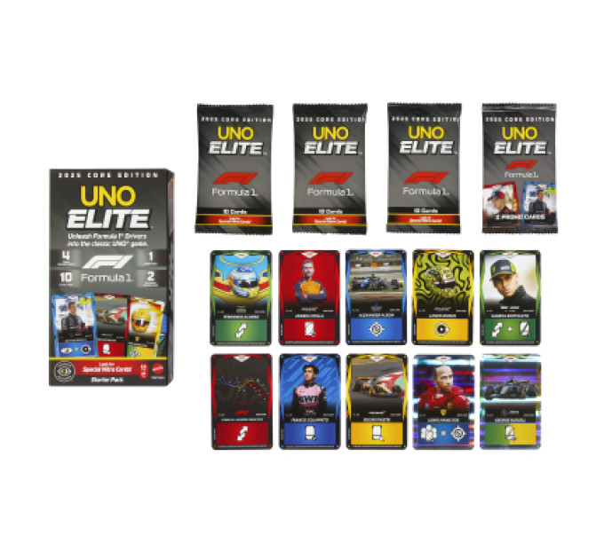 UNO Настільна гра UNO Elite "F1" (JLV42)