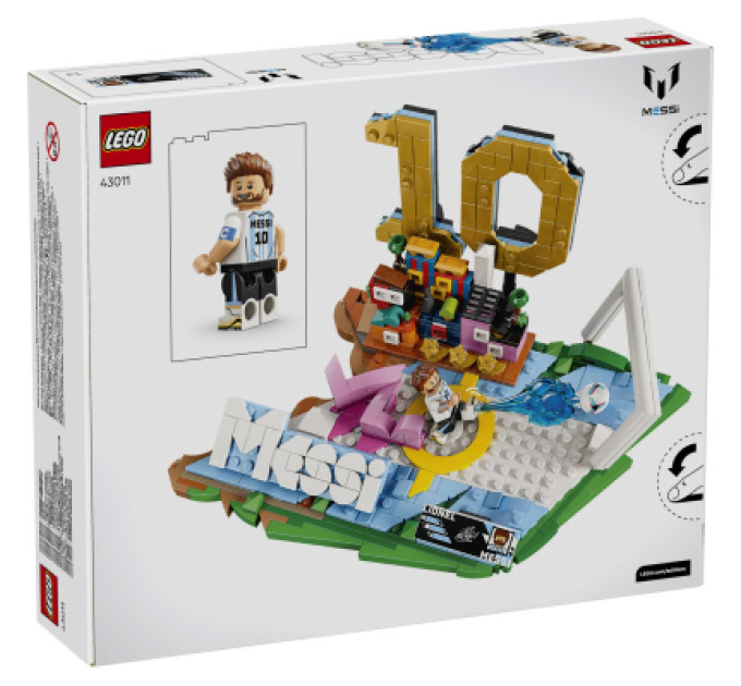 LEGO Конструктор LEGO Editions Football Ліонель Мессі — найкращі моменти футбольних матчів (43011)