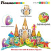 Picasso Настільна гра Picasso магнітний Tiles Dinosaur Set з 8 фігурками динозаврів 38 деталей (817338028848)