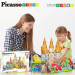 Picasso Настільна гра Picasso магнітний Tiles Dinosaur Set з 8 фігурками динозаврів 38 деталей (817338028848)