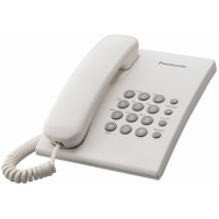 Дротовий телефон Panasonic KX-TS2350UAW, білий