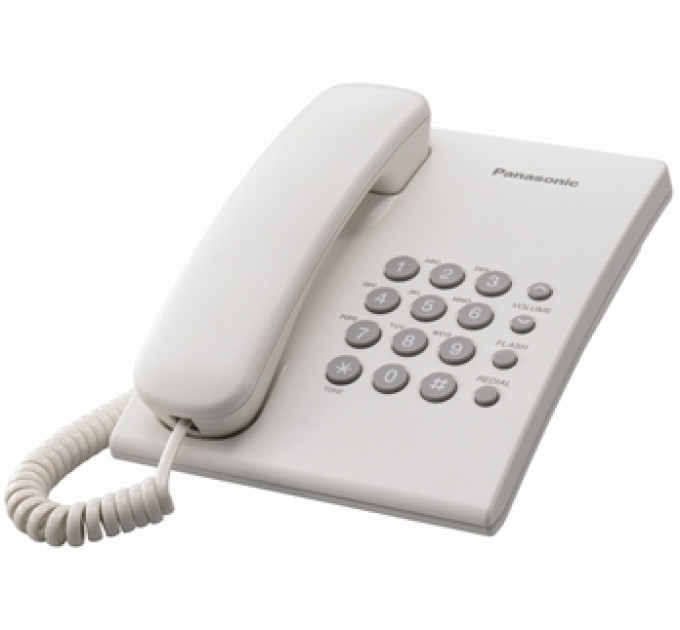 Panasonic Дротовий телефон Panasonic KX-TS2350UAW, білий