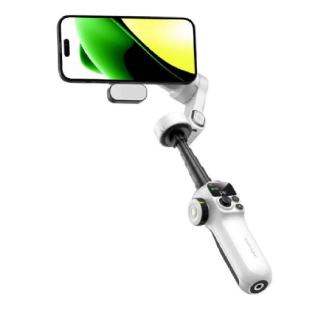 AOCHUAN Стедікам AOCHUAN Professional Gimbal Stabilizer for Smartphone SMART P2 White (AOCHUAN-SMARTP2-W)