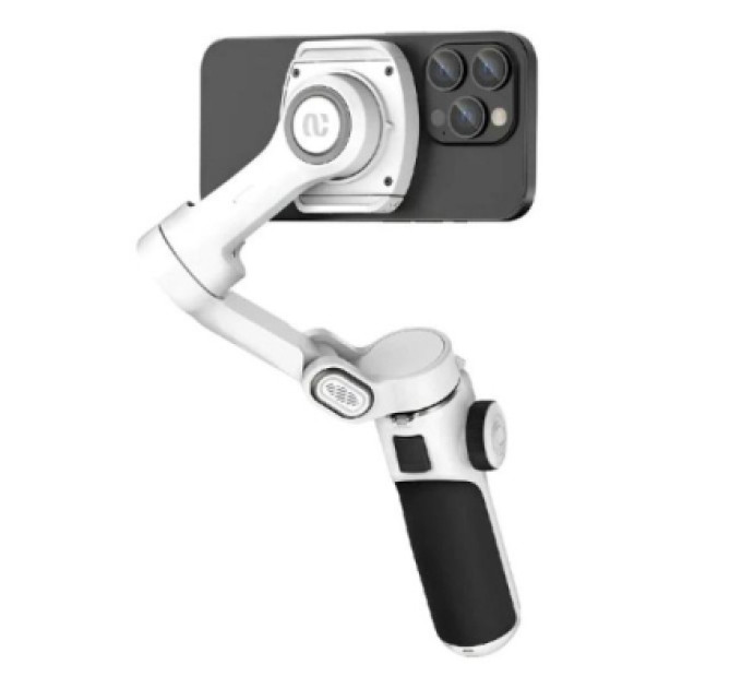 AOCHUAN Стедікам AOCHUAN Professional Gimbal Stabilizer for Smartphone SMART P2 White (AOCHUAN-SMARTP2-W)