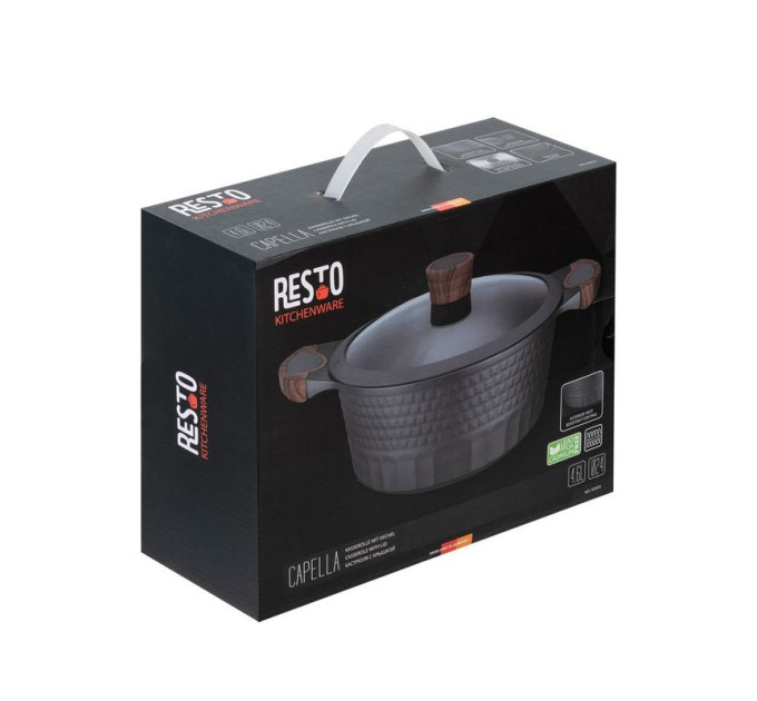 Resto Кастрюля з кришкою, RESTO 93503, 24 см