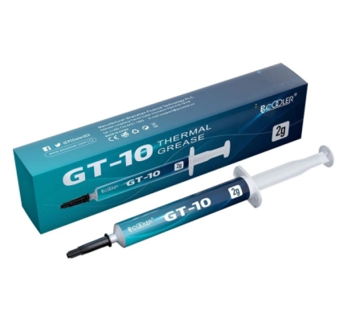 PcCooler Термопаста PcCooler GT-10(2g)