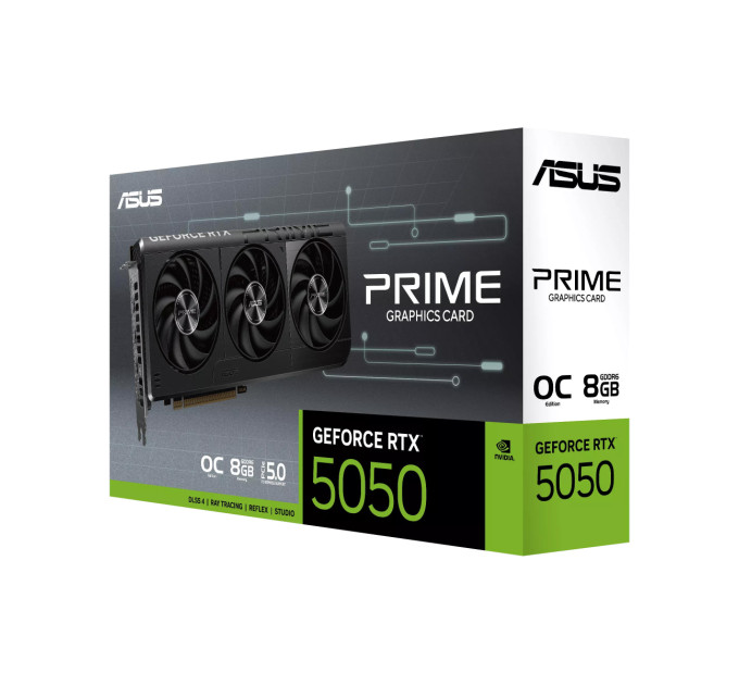 ASUS Відеокарта ASUS GeForce RTX 5050 8GB GDDR6 OC PRIME-RTX5050-O8G
