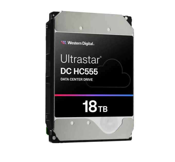 WESTERN DIGITAL Запам’ятовувальний пристрій на жорстких дисках HDD SATA 18TB 7200RPM 512MB DC HC555 0B48723 WD