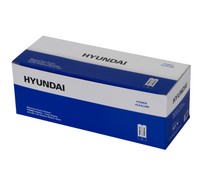 Hyundai Батарейка Hyundai LR6 AA Shrink 2 Alkaline