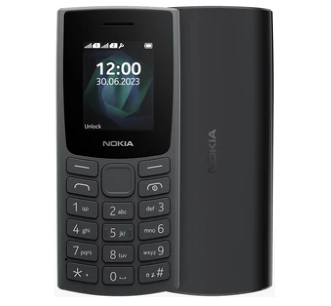 Nokia Мобільний телефон Nokia 105 Dual SIM (TA-1557) Charcoal