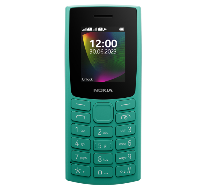 Nokia Мобільний телефон Nokia 106 Dual SIM (TA-1564) Green