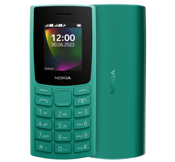 Nokia Мобільний телефон Nokia 106 Dual SIM (TA-1564) Green