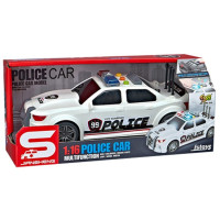 Іграшка CARS S Поліцейська машина чорна 1:16 (CJ-2924205)
