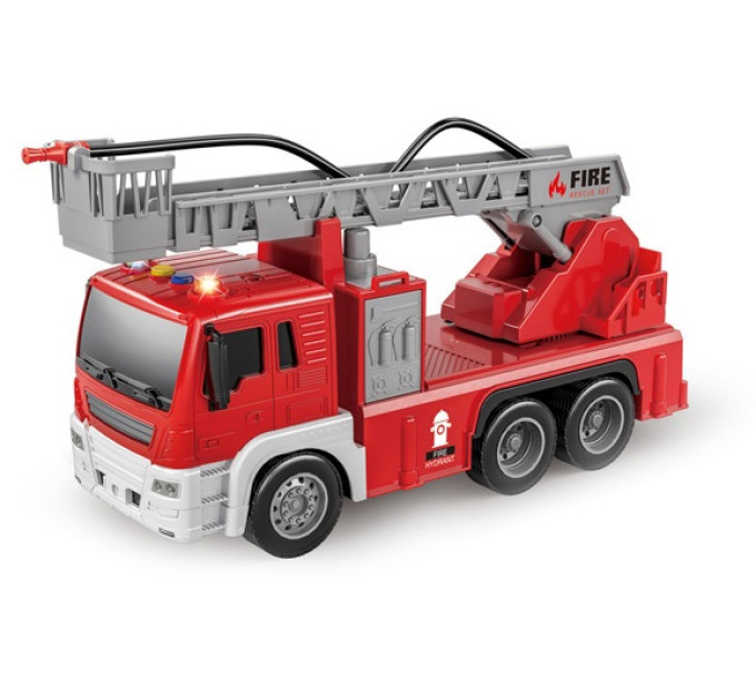 CARS S Іграшка CARS S Пожежна машина з розприскувачем води та драбиною 1:16 (CJ-2180230)
