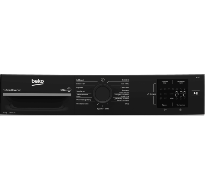 Beko Пральна машина автоматична Beko BM1WFSU36233WPBB