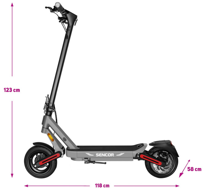 Sencor Електросамокат Sencor S71 DARK