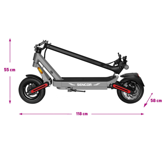 Sencor Електросамокат Sencor S71 DARK