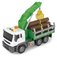 Іграшка CARS S Лісовоз 1:16 (рухомі частини, інерція, звук, світло, вихлоп)