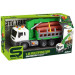 CARS S Іграшка CARS S Лісовоз 1:16 (рухомі частини, інерція, звук, світло, вихлоп)