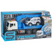 CARS S Іграшка CARS S Евакуатор з краном та поліцейською машиною 1:16 (рухомі частини, інерція, звук, світло, вихлоп)