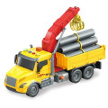 CARS S Іграшка CARS S Вантажівка з  трубами 1:14 (рухомі частини, інерція, звук, світло, вихлоп)