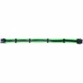 Qube Кабель Qube для блока питания QUBE 6+2P VGA Black-Green (QBW8PBG)