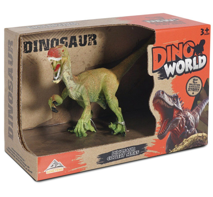 DINO WORLD Іграшка Dino World Динозавр Велоцираптор