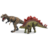 Набір фігурок Dino World Алозавр та Стегозавр