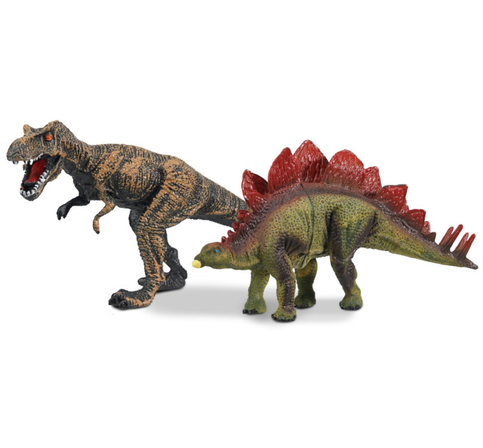 DINO WORLD Набір фігурок Dino World Алозавр та Стегозавр