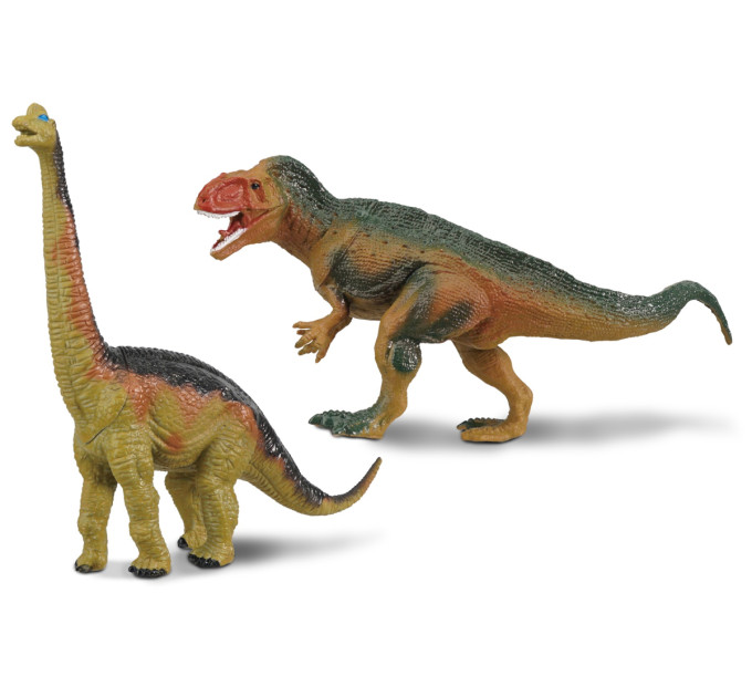 DINO WORLD Набір фігурок Dino World Брахіозавр і Гігантозавр