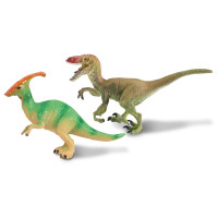 Набір фігурок Dino World Паразауролоф і Карнотавр