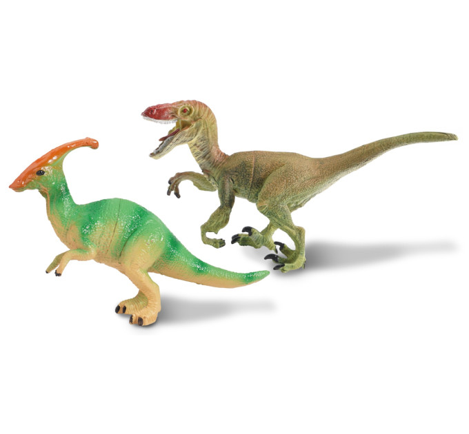 DINO WORLD Набір фігурок Dino World Паразауролоф і Карнотавр