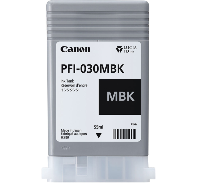 Canon Картридж  Canon PFI-030MBK 55ml Matte Black (3488C001)