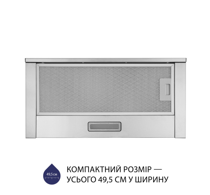 Витяжка  MINOLA HTL 5614 I 1000 LED, Телескопічна, вбудована