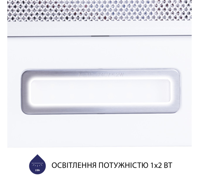 Витяжка телескопічна  Minola HTL 5614 WH 1000 LED